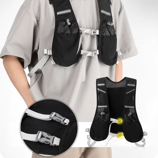 Breathable Hydration Running Vest Lightweight Cycling Riding Climbing Bag Trail Running Backpack Multifunction Marathon Backpack